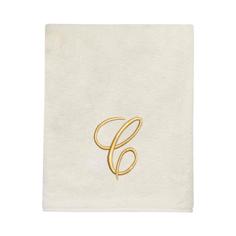 Winston Porter Zakaryan Bath Towel Letter C