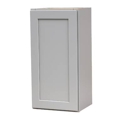 Fully Assembled 36x21x12 in. Shaker Style Kitchen Wall Cabinet 2-Door in  White