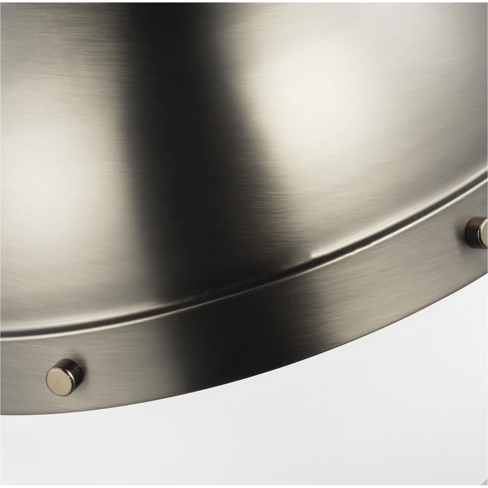 Geoffrey 1 - Light Unique Globe Pendant, No , 18" H x 13.25" W x 13.25" D, Antique Brushed Nickel