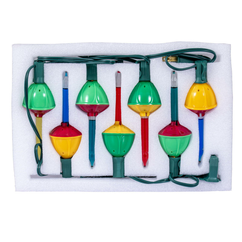 Glitter Bubble Light Set, Multi