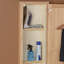 Armoire à repasser murale à finition chêne-12048953