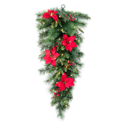 Heyder Pre-Lit Swag with 50 LED Lights