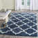 Bertl Sgm-Montreal Shag Performance Geometric Rug