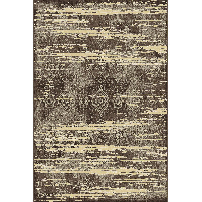 Tapis brun/brun foncé Cardoso