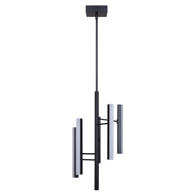 Ludwell 5 - Light Dimmable LED Geometric Chandelier
