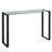 Deann 47.25'' Glass Top Console Table