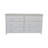 Calumet Heimann Solid Wood 6 Drawer Dresser-1317928934