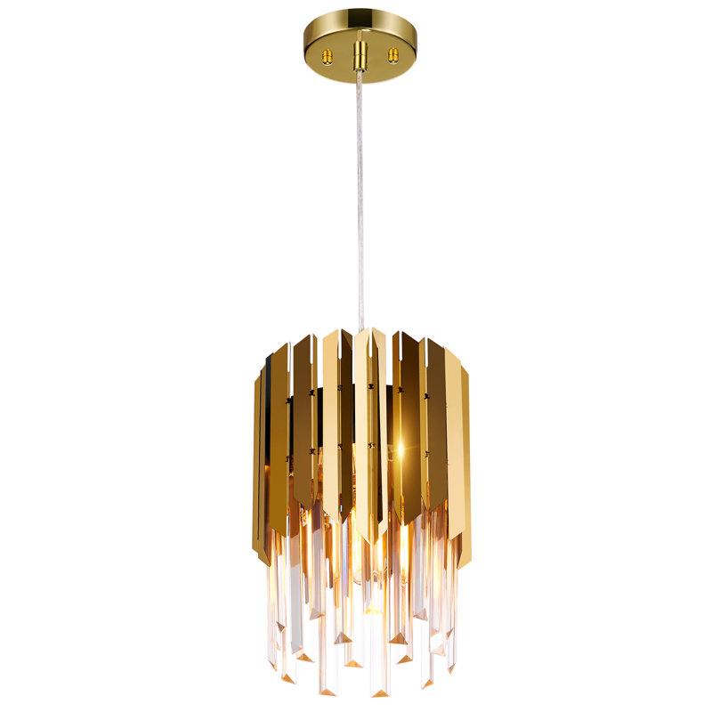 Modern Light Luxury Romantic Statement Tiered Crystal Chandelier