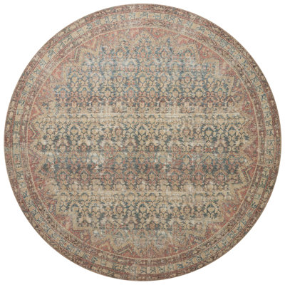 Angela Rose x Loloi Aubrey Ocean / Spice Area Rug