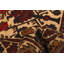 Tapis décoratif en laine noué à la main de conception unique 4 pi 3 po x 5 pi 11 po Chawana New Age