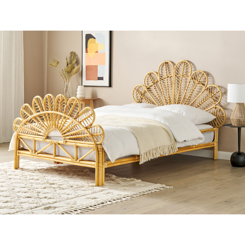 Alaire Solid Wood Bed, European Double (140 x 200cm)