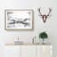Ponte Vecchio Bridge In Florence Italy - Single Picture Frame Painting on MDF-56758534-56758538