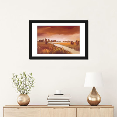 « down the river ii », impression sur toile