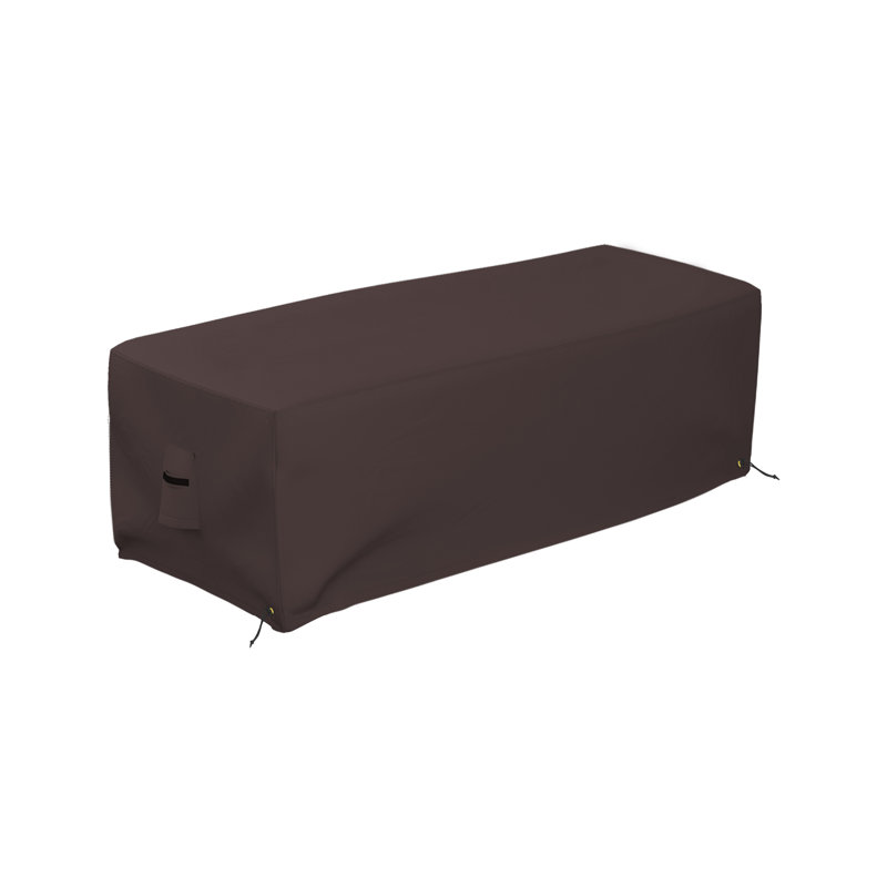 Heavy Duty Multipurpose Outdoor Rectangle FirePit Cover, Durable UV Resistant Patio Waterproof Cover Suitable For LAUREAN AEGEAN  Belle