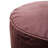 Ottoman Modern Cylinder Pouf Blush Pink | Velvet-123499621