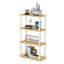 Johnston 4 Tier Toolless Assembly Shelving Unit Bookcase-36155775