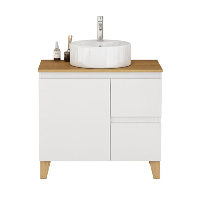 Meuble-lavabo sur pied 32 po avec lavabo