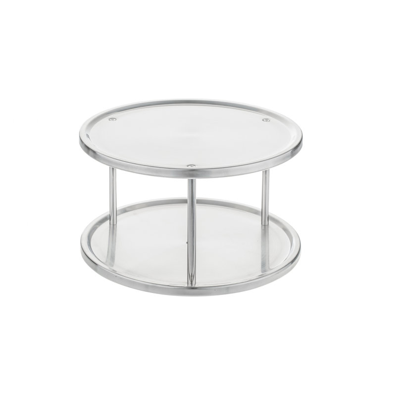Felicia Steel Lazy Susan Organizer