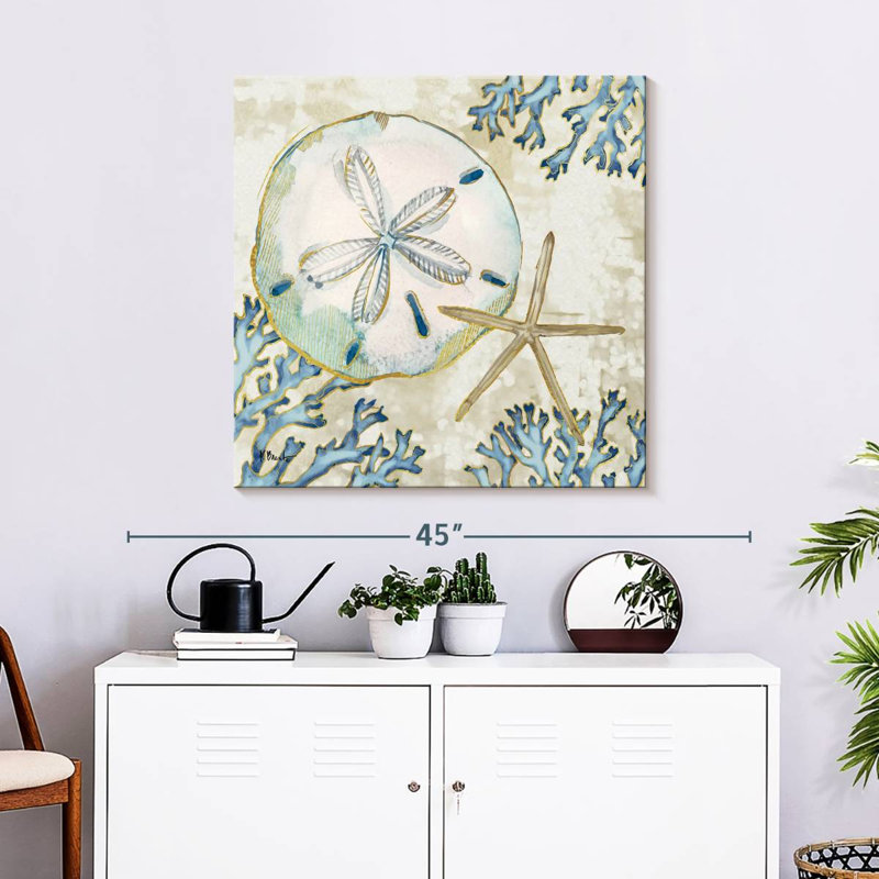 Crowle Playa Shells II, 30" H x 30" W