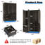 Armoire-penderie moderne ultrabrillante avec tablettes et tringle-1488252546