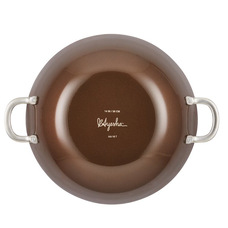 Ayesha Curry 10in. Home Collection Nonstick Skillet Brown Sugar