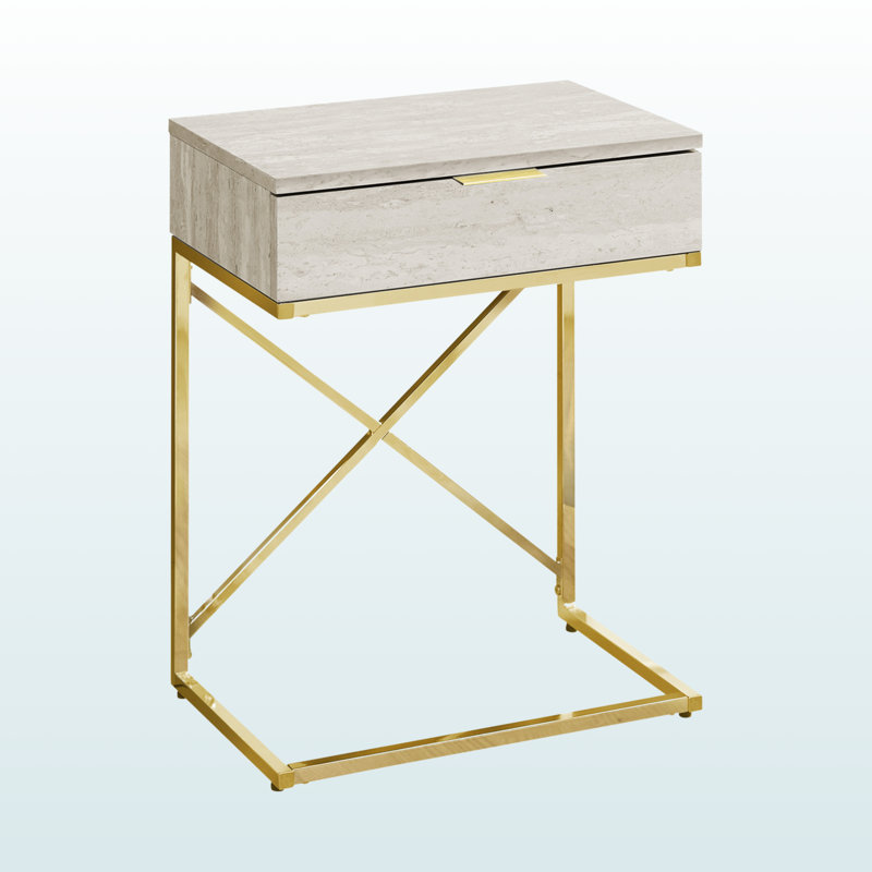 Table d'appoint Atara Gold