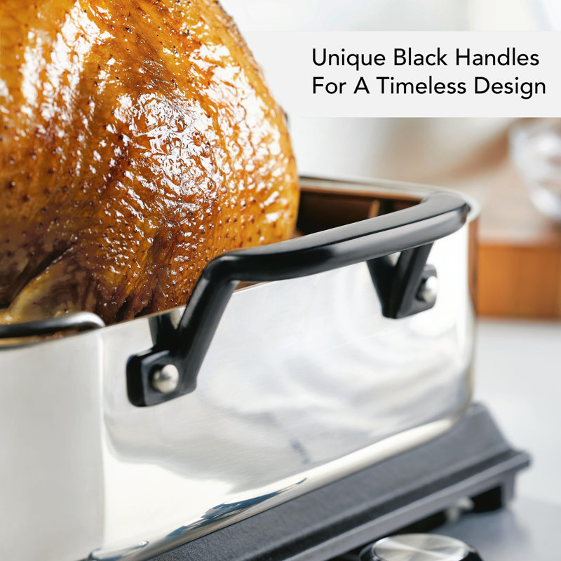 KitchenAid Non-Stick Roasting Pans, Polished Stainless Steel
