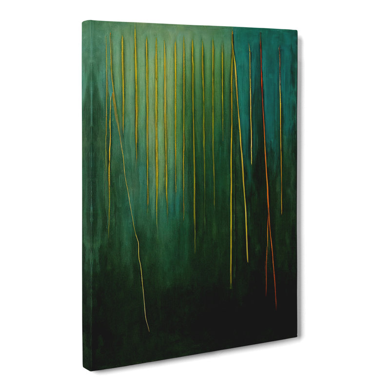 Jungle Abstract - Wrapped Canvas Print, 50cm H x 35cm W x 3cm D