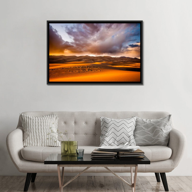 « expanding motion » par dan ballard, reproduction de photo sur toile, H 18 po x l 26 po x P 1,5 po, Pas de tapis