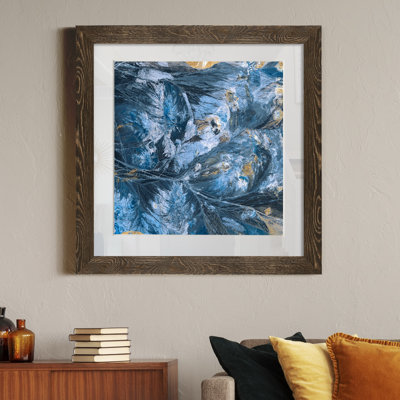 "Indigo I", reproduction d’art sur papier encadrée