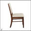 Ensemble de salle à manger 7 pièces Modern Design avec table et 6 chaises rembourrées en tissu, meubles en bois brun-1124751661