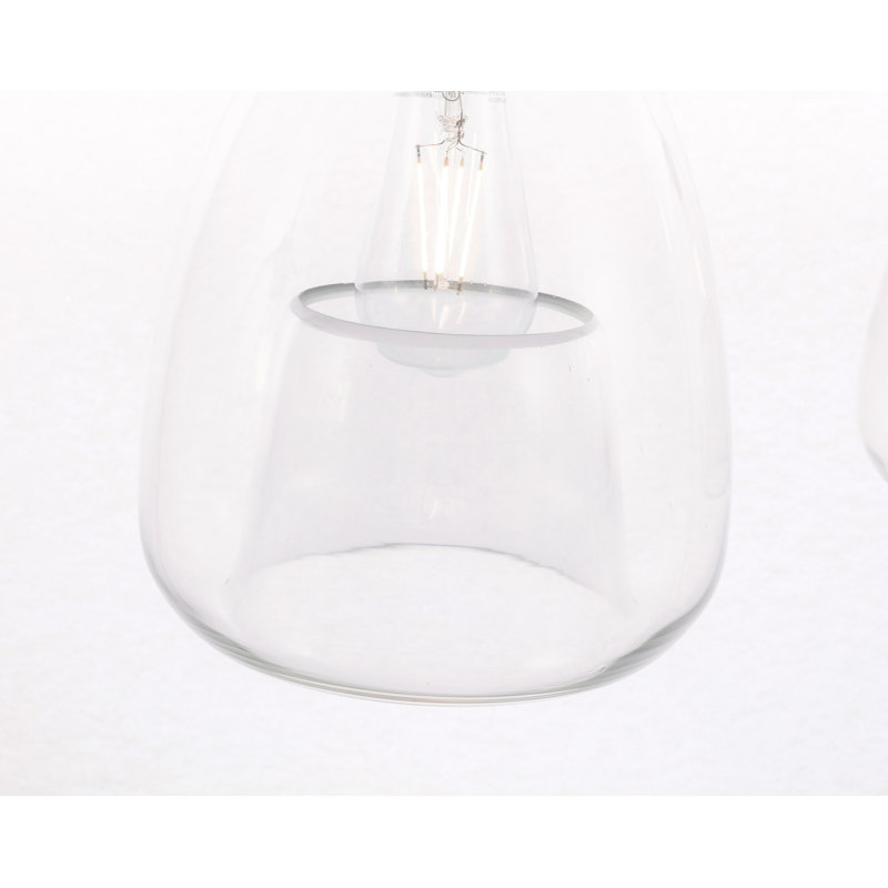 Luminaire suspendu en fer 3 lumières Keech 