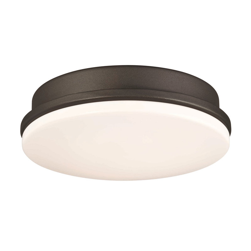 Kute Ceiling Fan Correlated Color Temperature (CCT) Select LED Light Kit - Matte Greige, Matte Greige