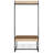 Industrial Freestanding Hall Tree with a 3-Hook Coat Rack and Shoe Bench