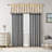 Embroidered Window Valance 50X18"-111597879