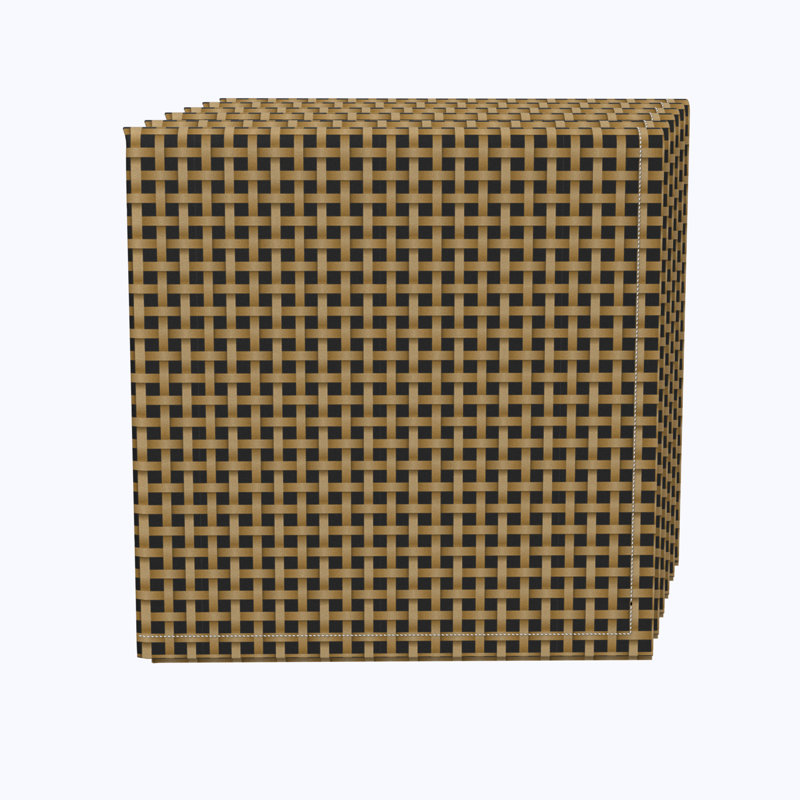 Polyester Geometric Square Napkin
