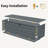 260 Gallon Metal Outdoor Deck Box Waterproof, Extra Large Patio Storage Box With Lockable Storage Containers For Patio Furniture Cushions, Pool Accessories, Garden Tools Dark Gray