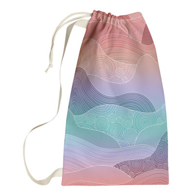 Leffel Fabric Laundry Bag with Handles