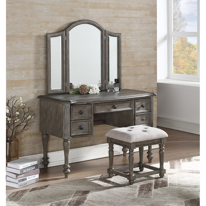 Solid Wood Accent Stool
