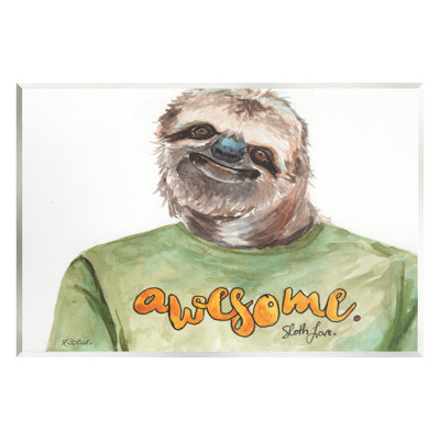«Sloth with Awesome Chemise» par Jennifer Redstreake