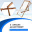 Chaise de plage inclinable Borges