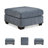 Earlisa Upholstered Ottoman-90328395