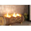 Plastic / Acrylic Tabletop Tealight Holder with Candle Included