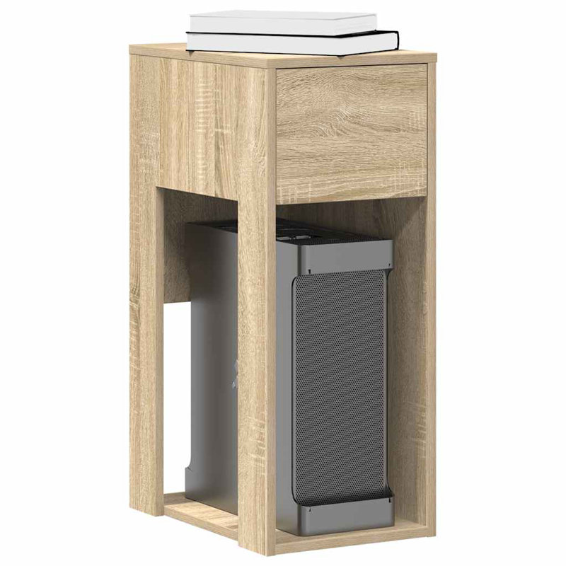 74cm H Computer Cabinet, Sonoma Oak