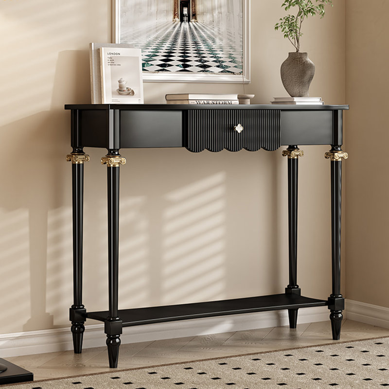 Console Retro Luxury Elegant, H 34,65 po x l 39,37 po x P 15,75 po