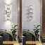 Ensemble de 2 appliques murales modernes en cristal Modern-120630267-120630215-120630208