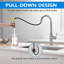 Douchette extractible avec distributeur de savon