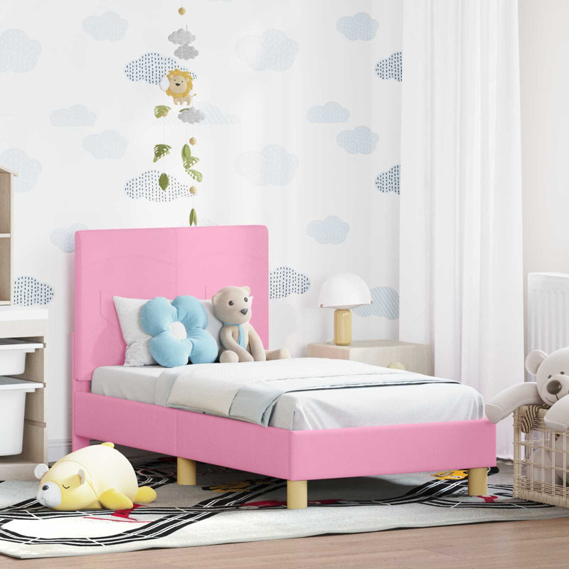 Bed Frame, Cot Bed / Toddler (70 x 140cm), Pink