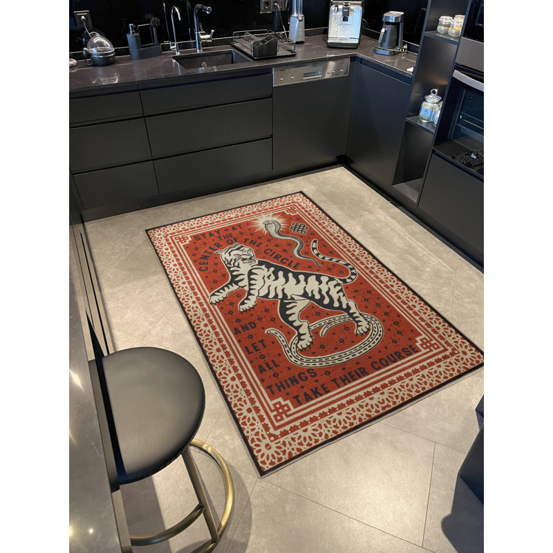 Tapis décoratif moderne Mira, Tapis de couloir 3 pi 9,81 po x 9 pi 10,11 po