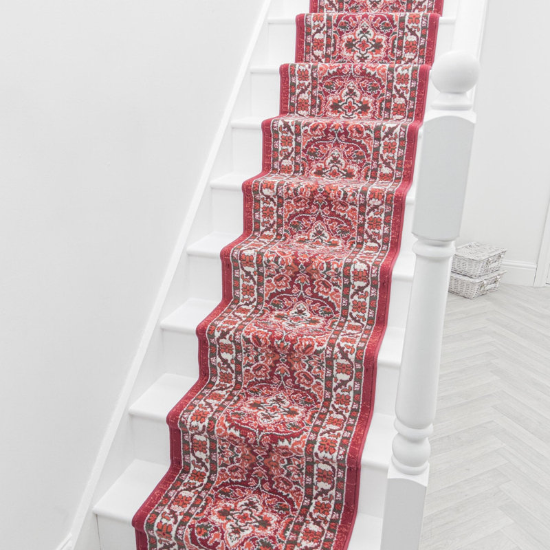 Stair Runner Oriental Area Rug, Stair Runner 60 x 480 cm